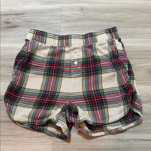 Aerie Plaid  Button-Up Boxer Shorts size Xs